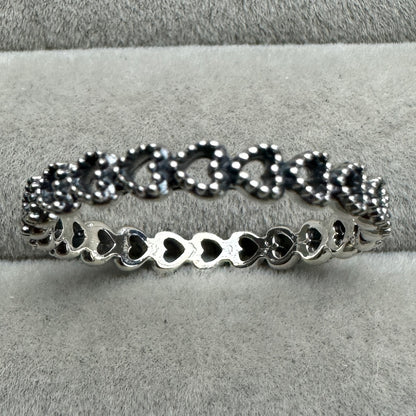 Anillo Corazones Entrelazados