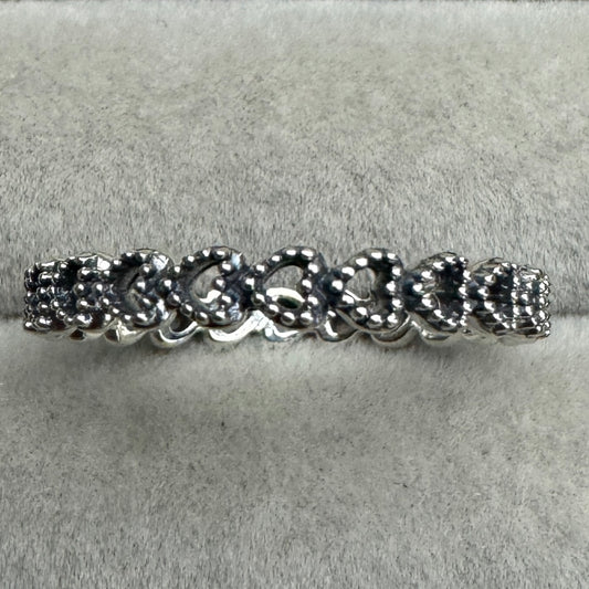 Anillo Corazones Entrelazados