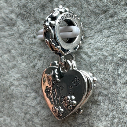 Charm Colgante Doble Winnieh Pooh y Piglet