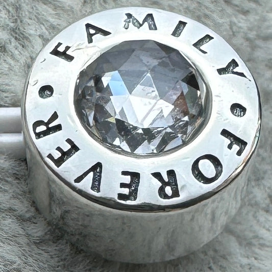 Charm Redondo Familia Por Siempre Brillante