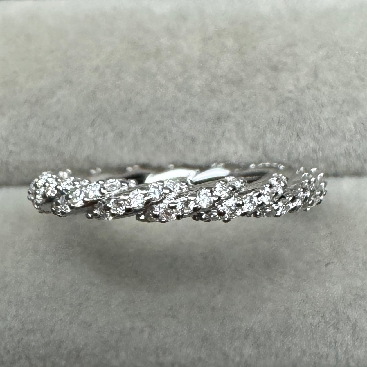 Anillo Completo Moissanita