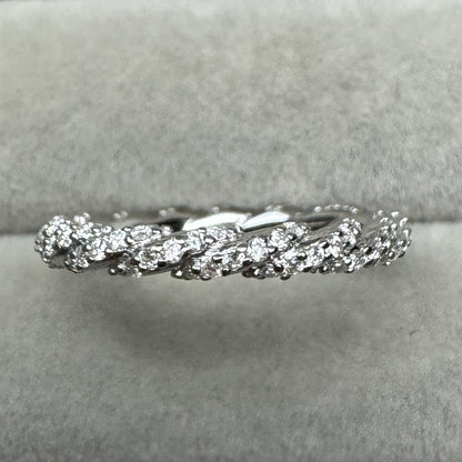 Anillo Completo Moissanita