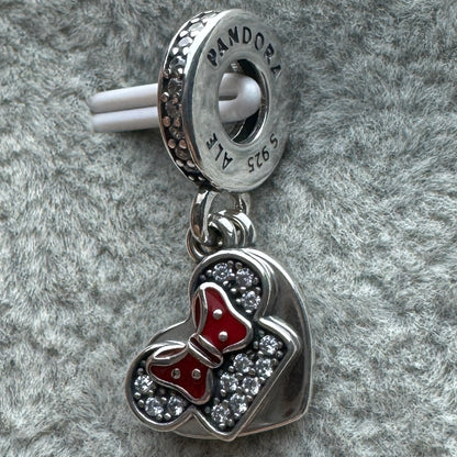 Charm Colgante Doble Minnie Disney Parks