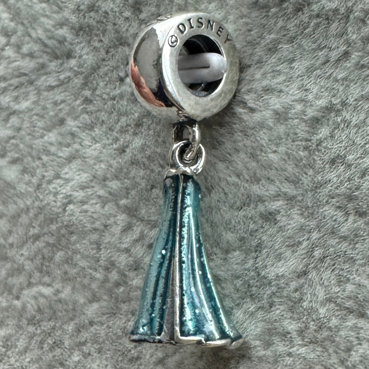 Charm Colgante Vestido Azul De Elsa