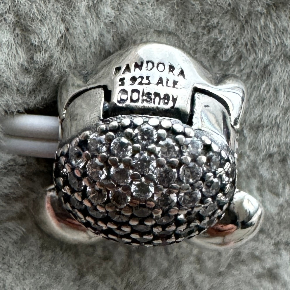 Charm Clip De Seguridad Retrato Mickey Brillante Disney