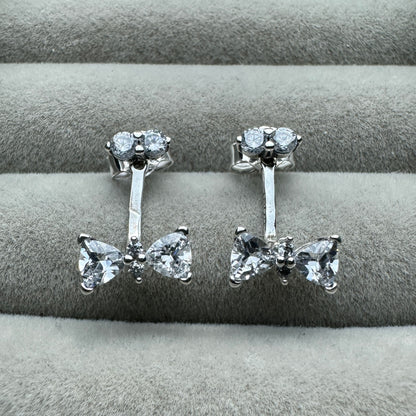 Aretes Moño Brillante 2