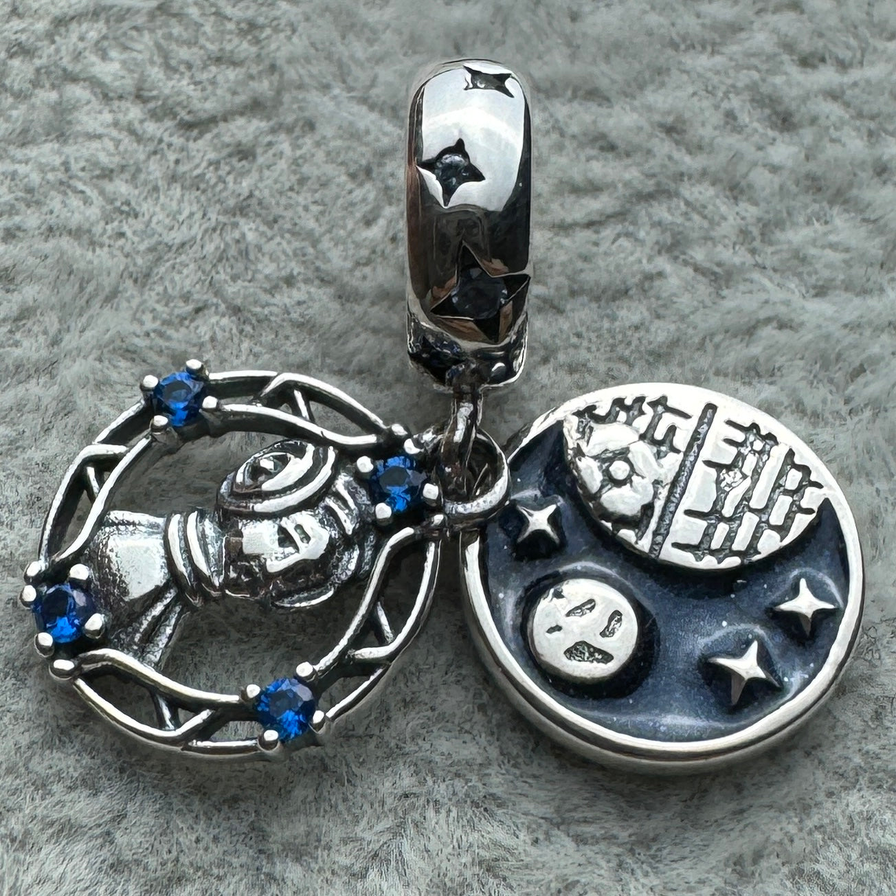 Charm Colgante Doble Princesa Leia Star Wars Disney
