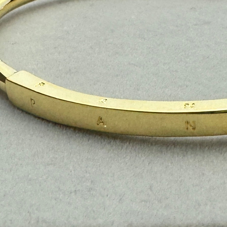 Brazalete Signature Baño Oro