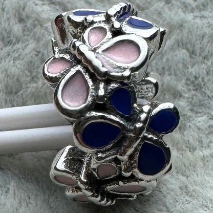 Charm Mariposas Rosas Y Azules