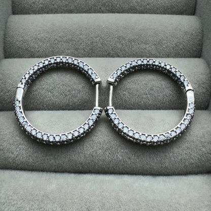 Aretes Brillantes Lateral