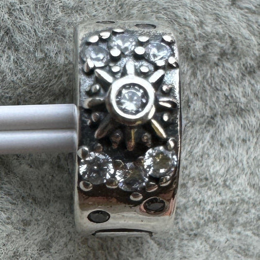Charm Clip De Seguridad Sol y Luna
