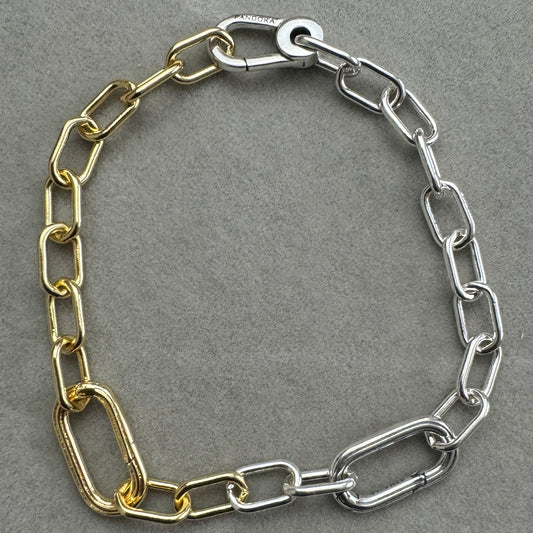 Brazalete Eslabones 2 Tonos