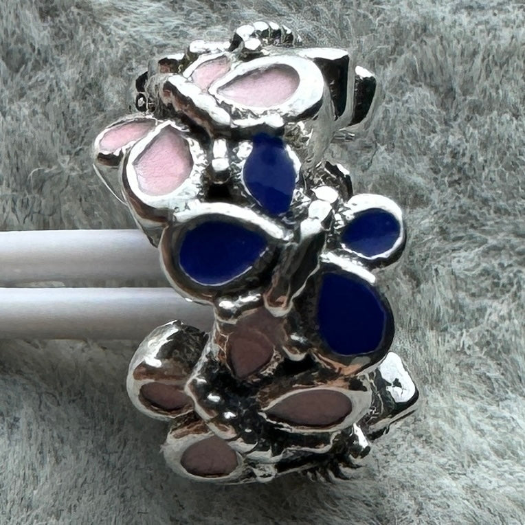Charm Mariposas Rosas Y Azules