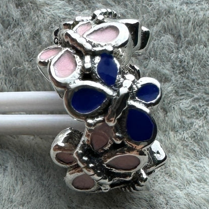 Charm Mariposas Rosas Y Azules