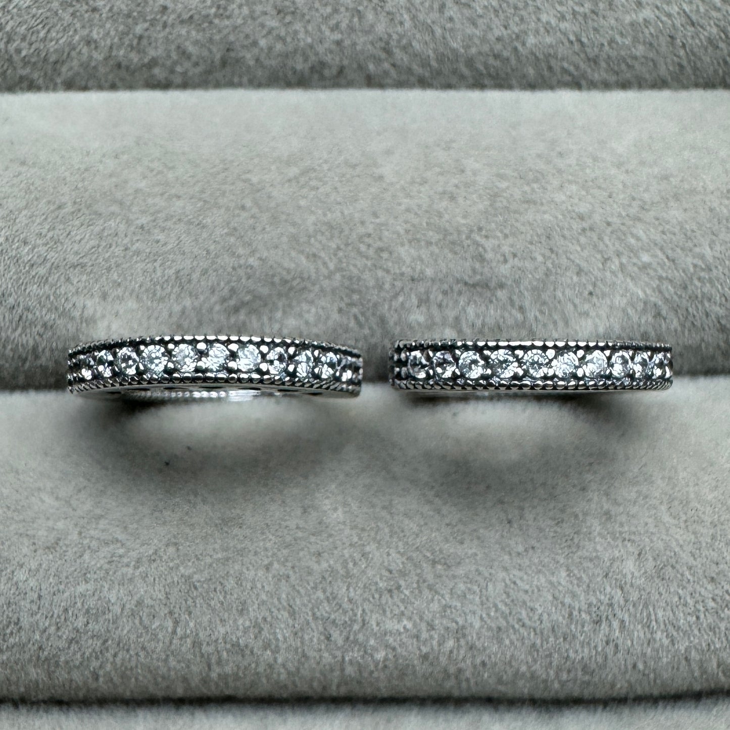 Aretes De Aro Corazones En Pavé
