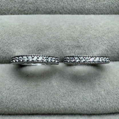 Aretes De Aro Corazones En Pavé