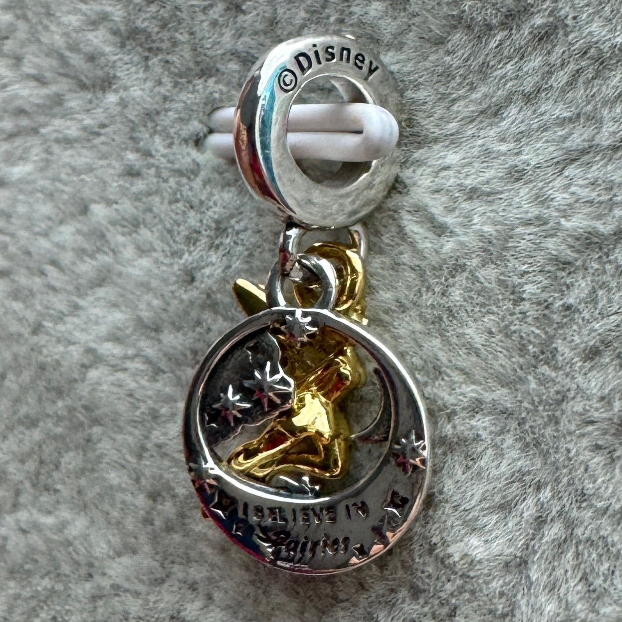 Charm Colgante Campanita Tinkerbell Noche Celestial De Disney