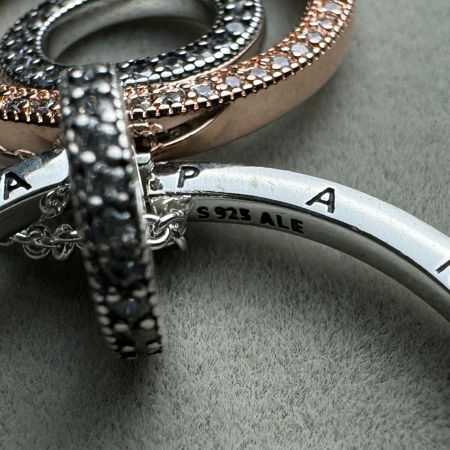 Collar Doble Disco Logotipo Y Pavé Giratorio 60 cm (Ajustable A 55 Y 50 cm)