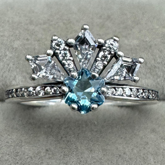 Anillo Tiara Princesa Elsa Frozen Disney