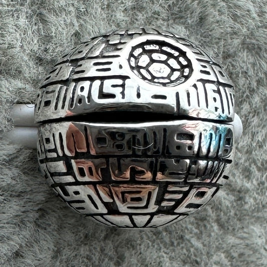 Charm Clip De Seguridad Estrella De La Muerte Star Wars Disney