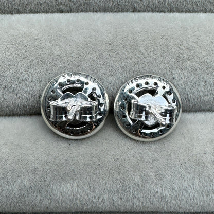 Aretes Pavé Cuadrado
