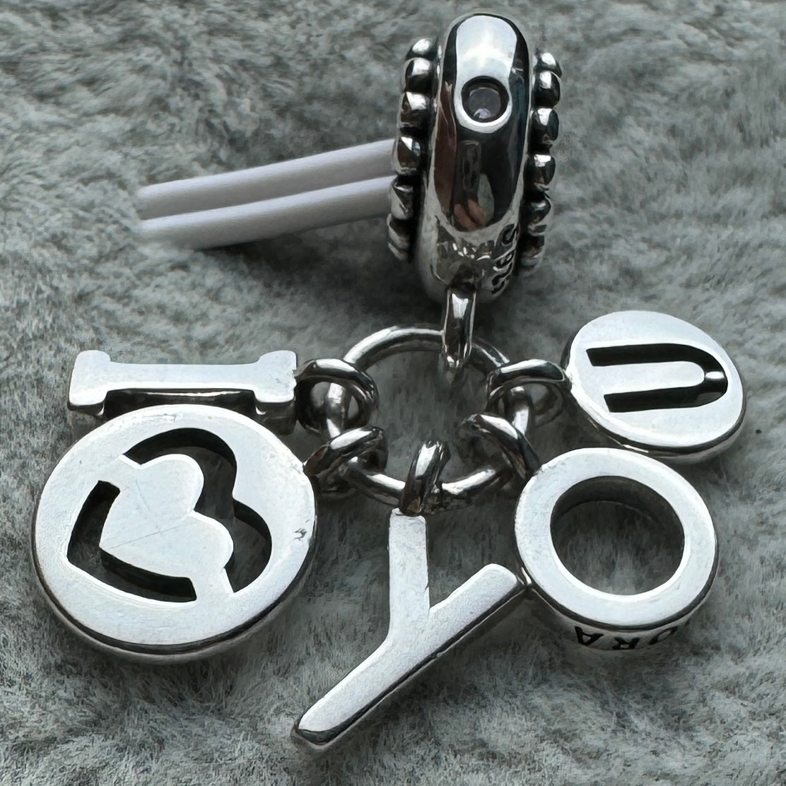 Charm Colgante Letras Te Amo I Love You