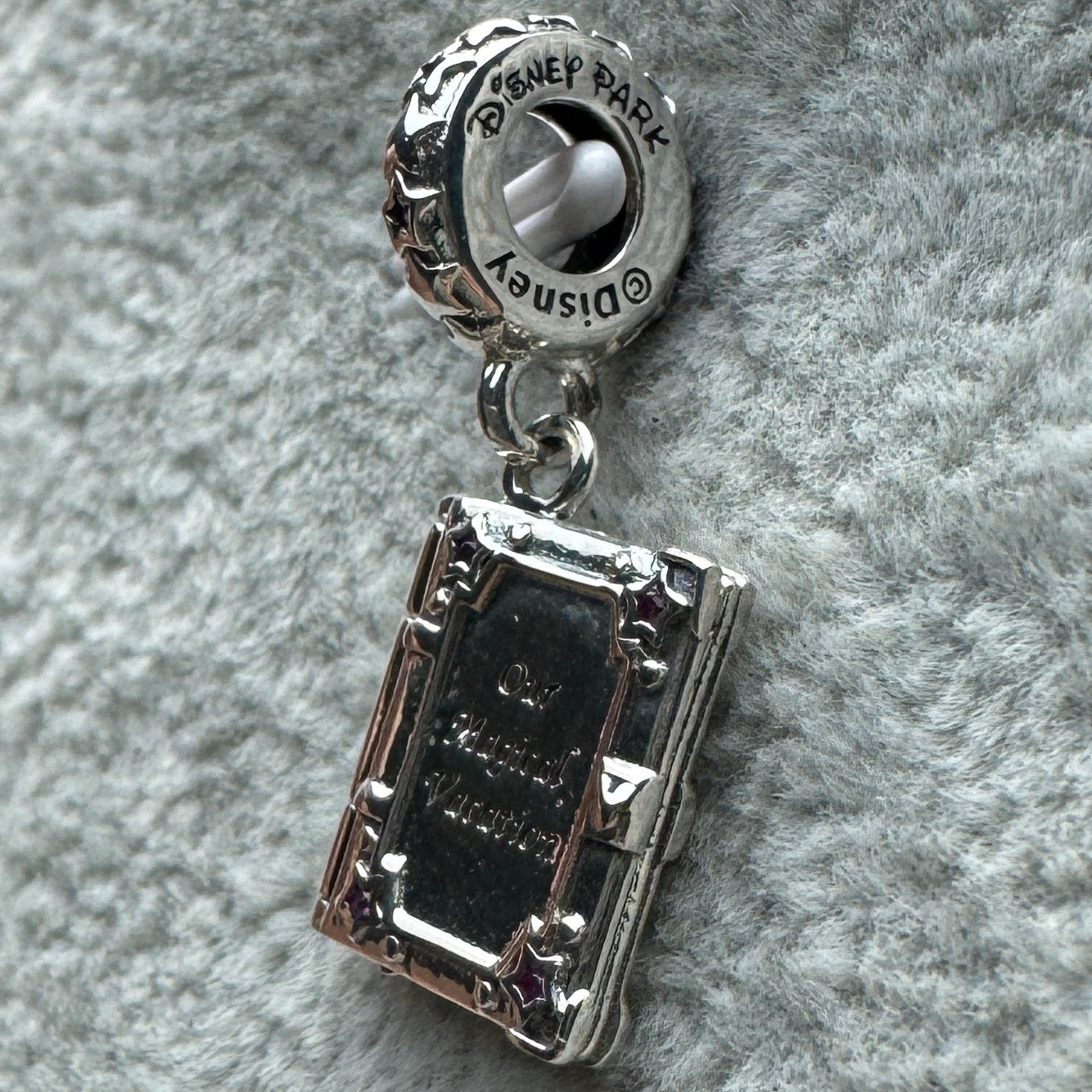 Charm Colgante Libro Que Se Abre Nuestras Vacaciones Mágicas Disney Parks