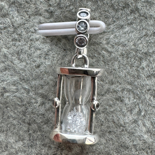 Charm Colgante Reloj De Arena