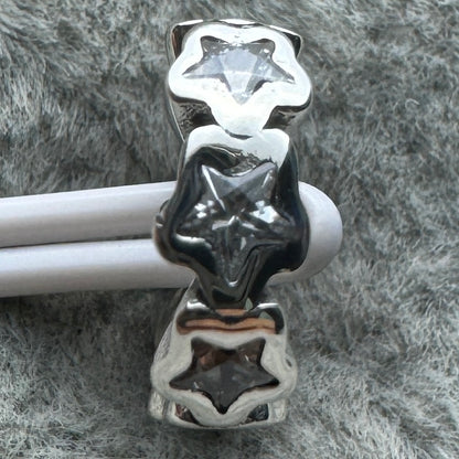 Charm Estrellas Brillantes Transparentes