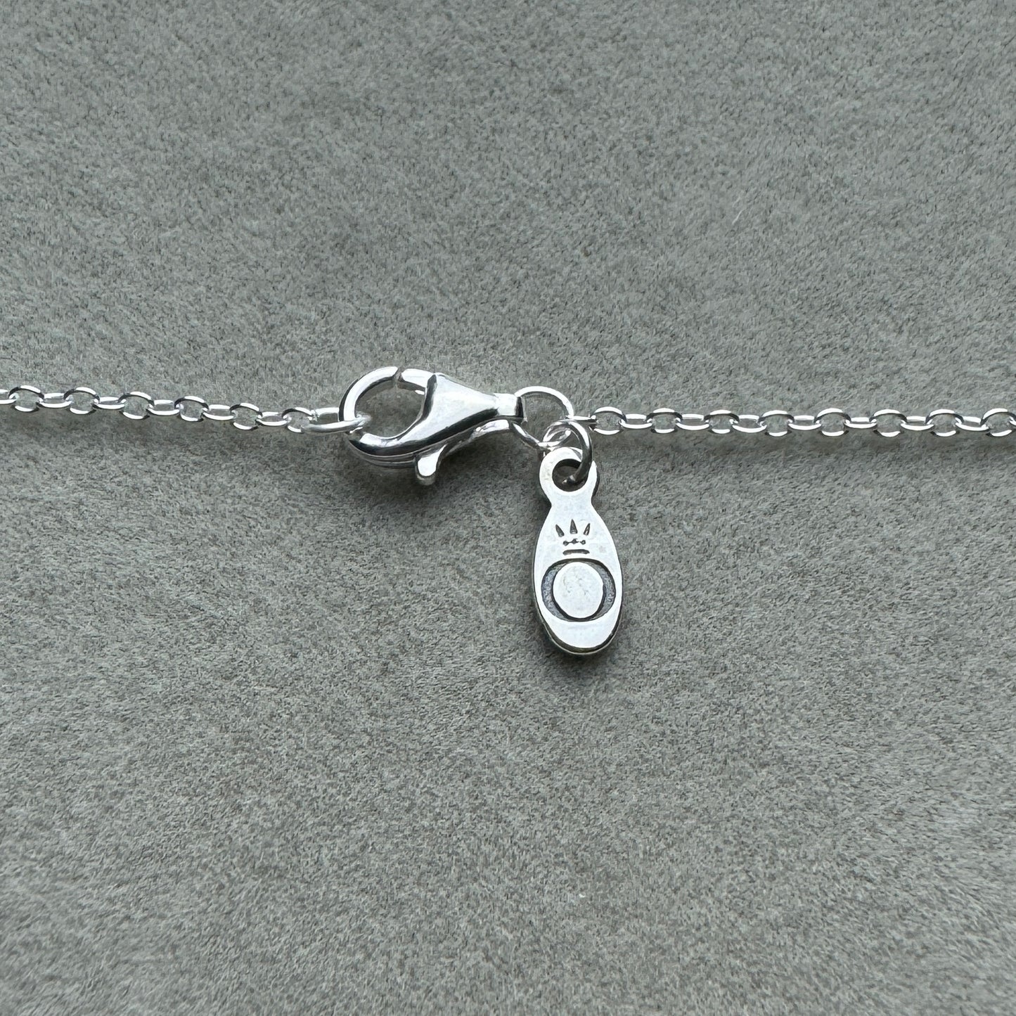 Collar Cadena De Cable 60 cm (Ajustable A 57 y 54 cm)