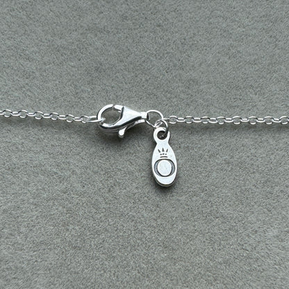 Collar Cadena De Cable 60 cm (Ajustable A 57 y 54 cm)