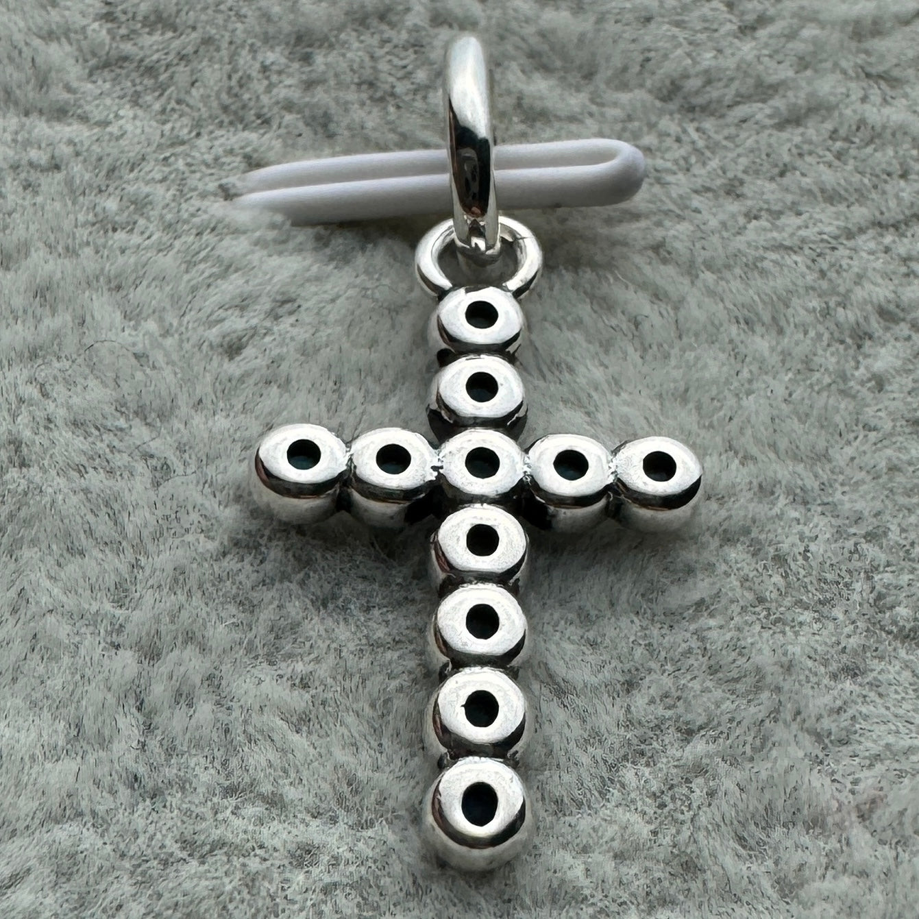 Charm Colgante Cruz Azul