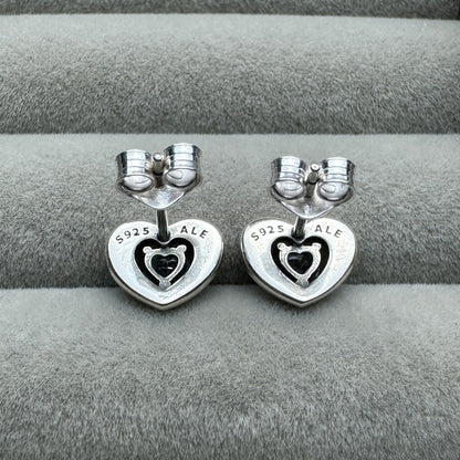 Aretes Corazón Nivelado