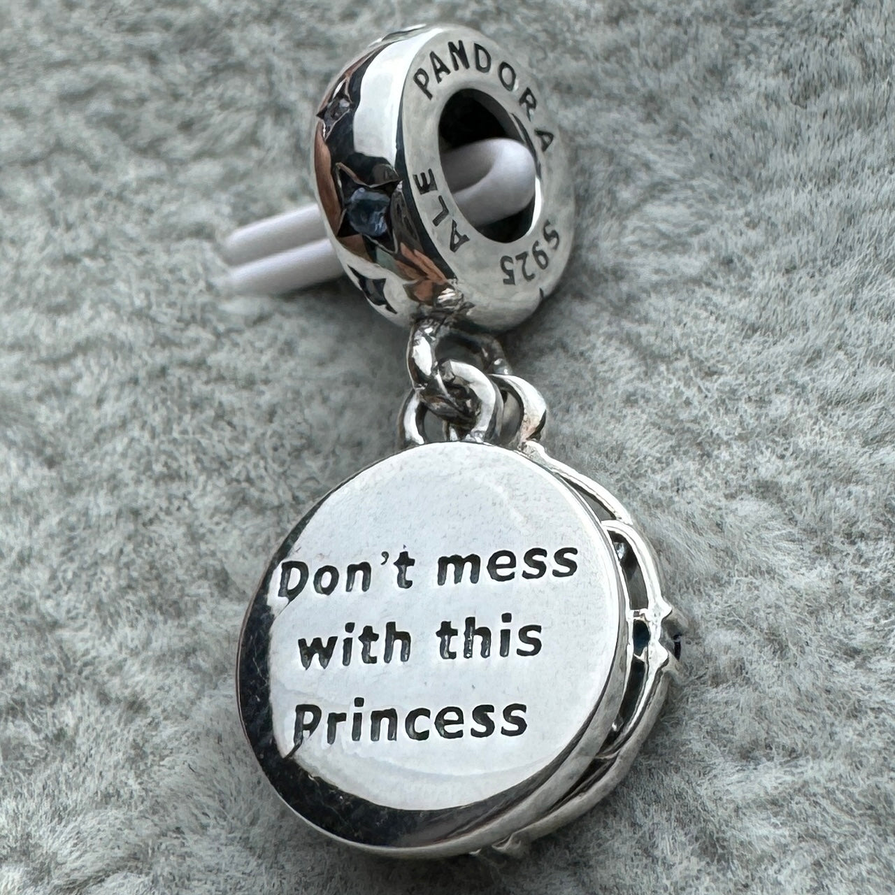 Charm Colgante Doble Princesa Leia Star Wars Disney
