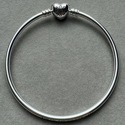 Brazalete Rígido Corazón Centelleante