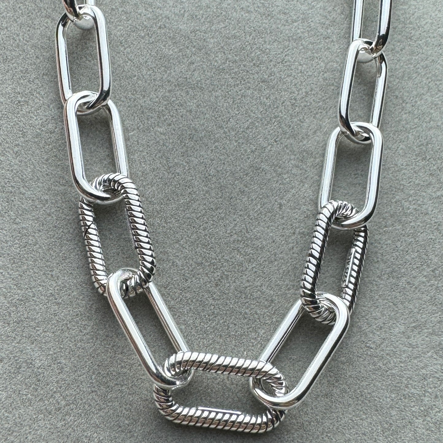 Collar De Eslabones 45 cm (Se Pueden Abrir 3 Eslabones)