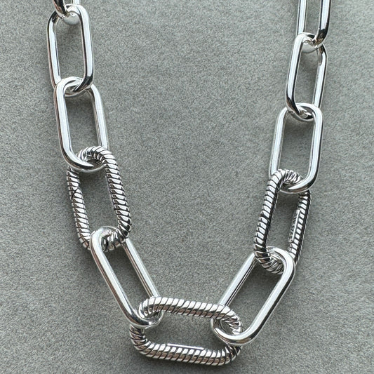 Collar De Eslabones 45 cm (Se Pueden Abrir 3 Eslabones)