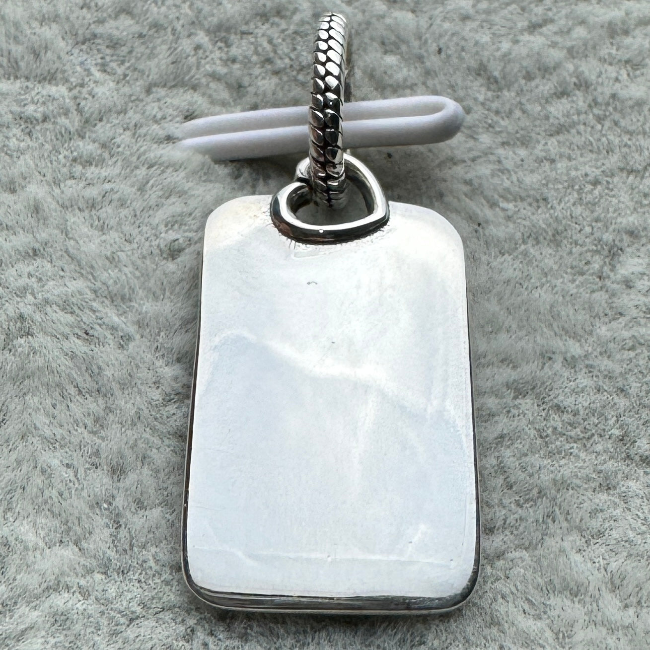 Charm Colgante Rectángulo