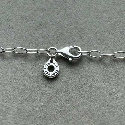 Collar De Eslabones Minis 45 cm (Ajustable Al Largo Deseado)