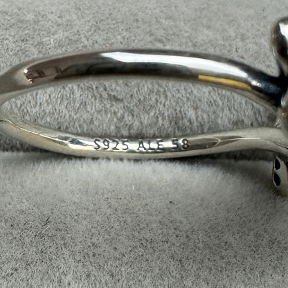 Anillo 3 Flores Brillantes