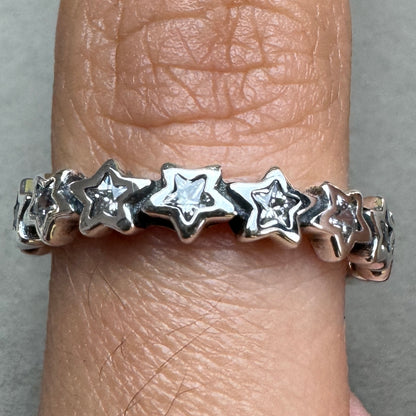 Anillo Estrellas Brillantes