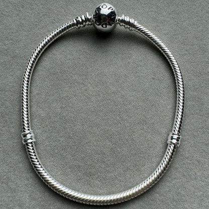 Brazalete Flexible Cierre Redondo Corazón Brillante