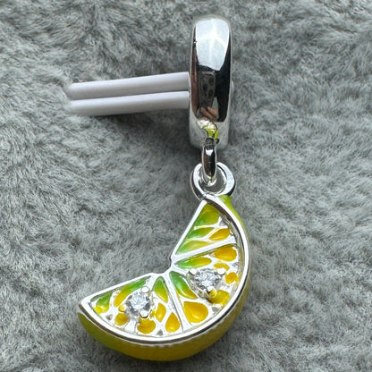 Charm Colgante Rodaja De Limón