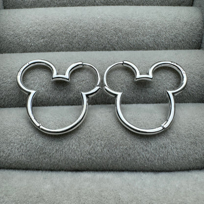 Aretes Silueta Mickey Disney