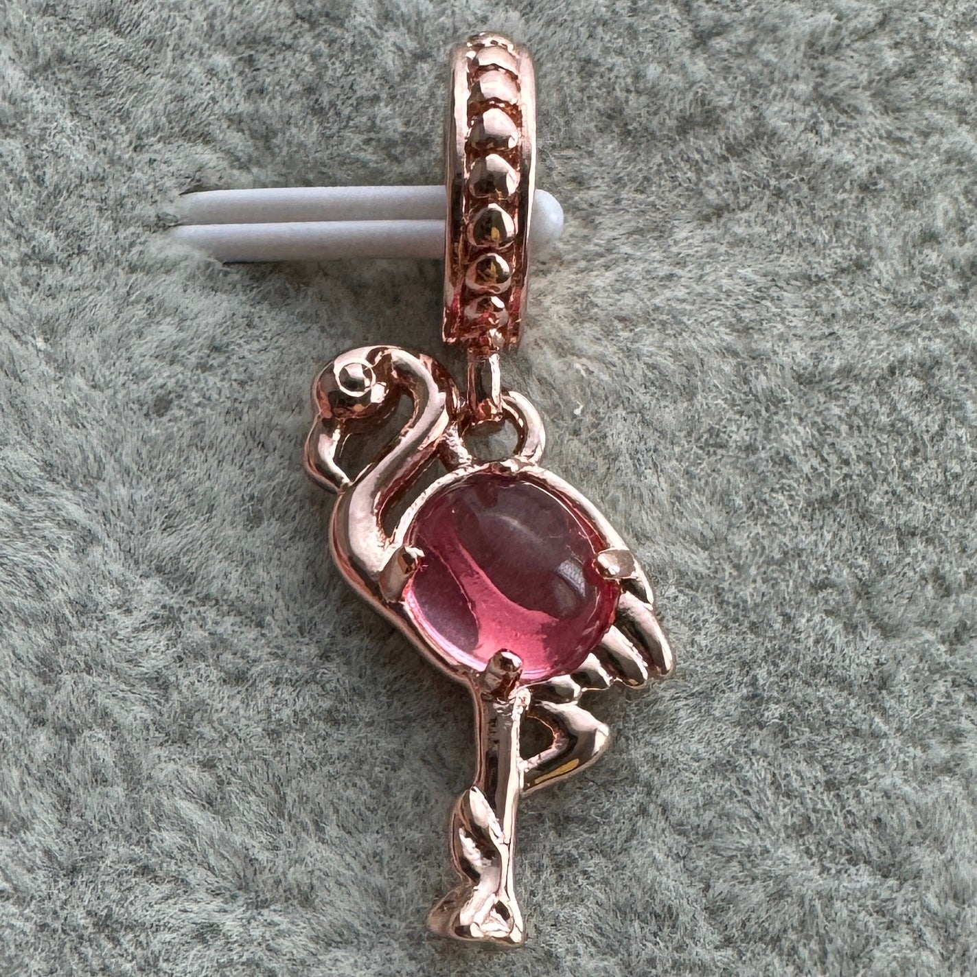 Charm Flamingo Oro Rosa