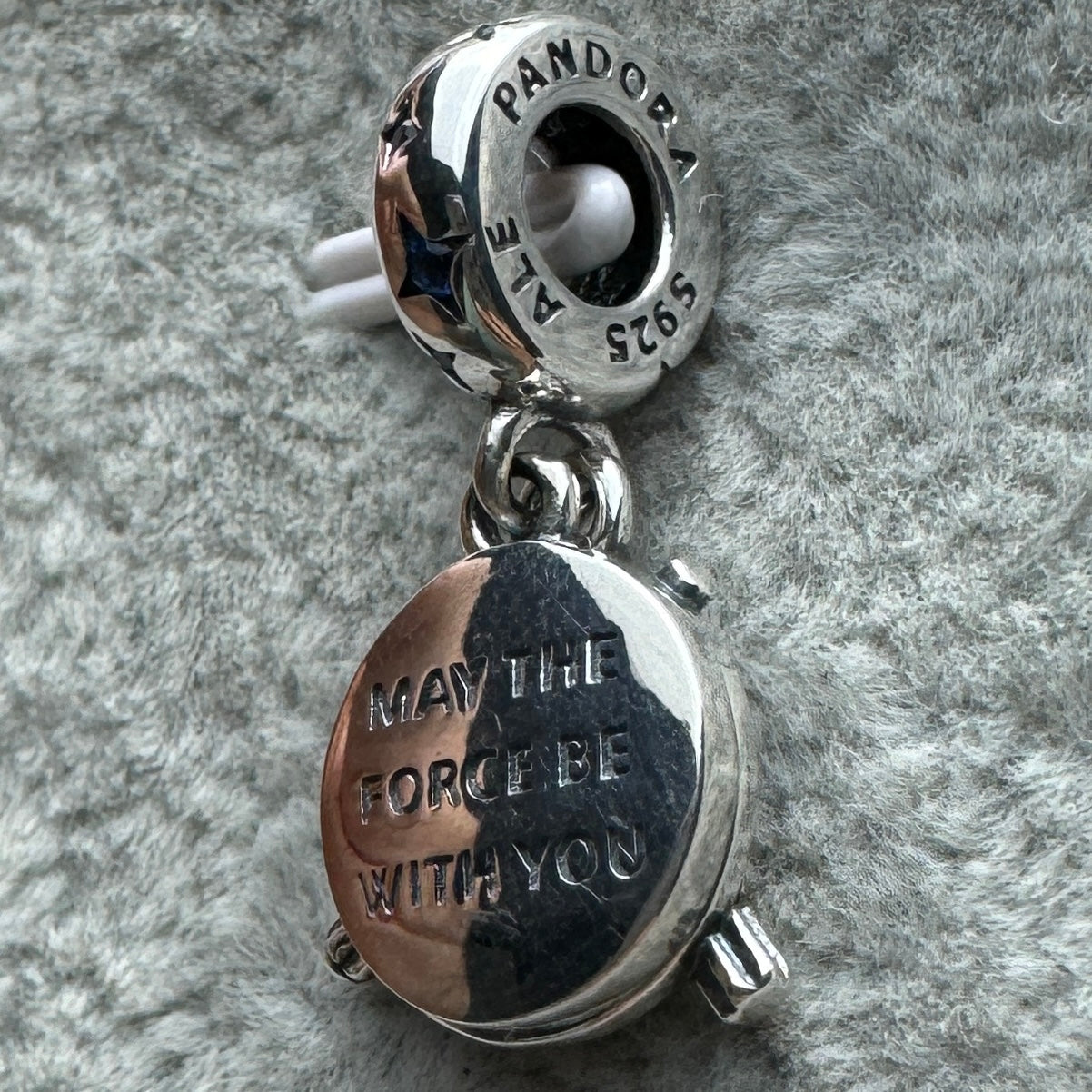 Charm Colgante Doble Sables Star Wars Disney
