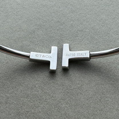 Brazalete Delgado Brillante Con Turquesa Tiff