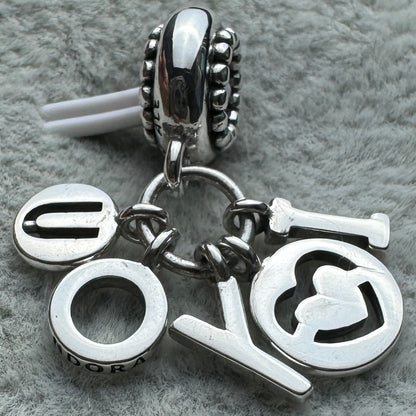 Charm Colgante Letras Te Amo I Love You