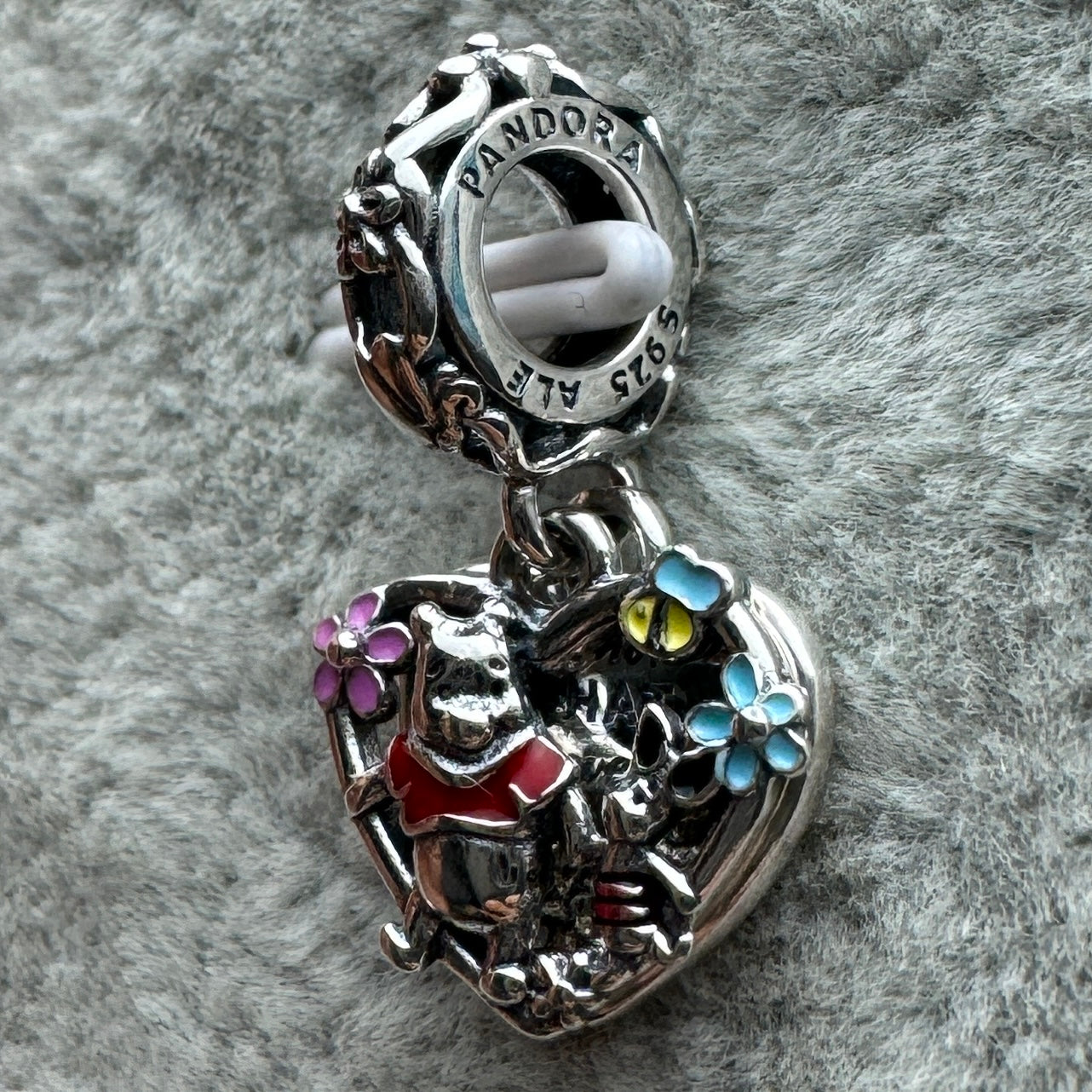 Charm Colgante Doble Winnieh Pooh y Piglet
