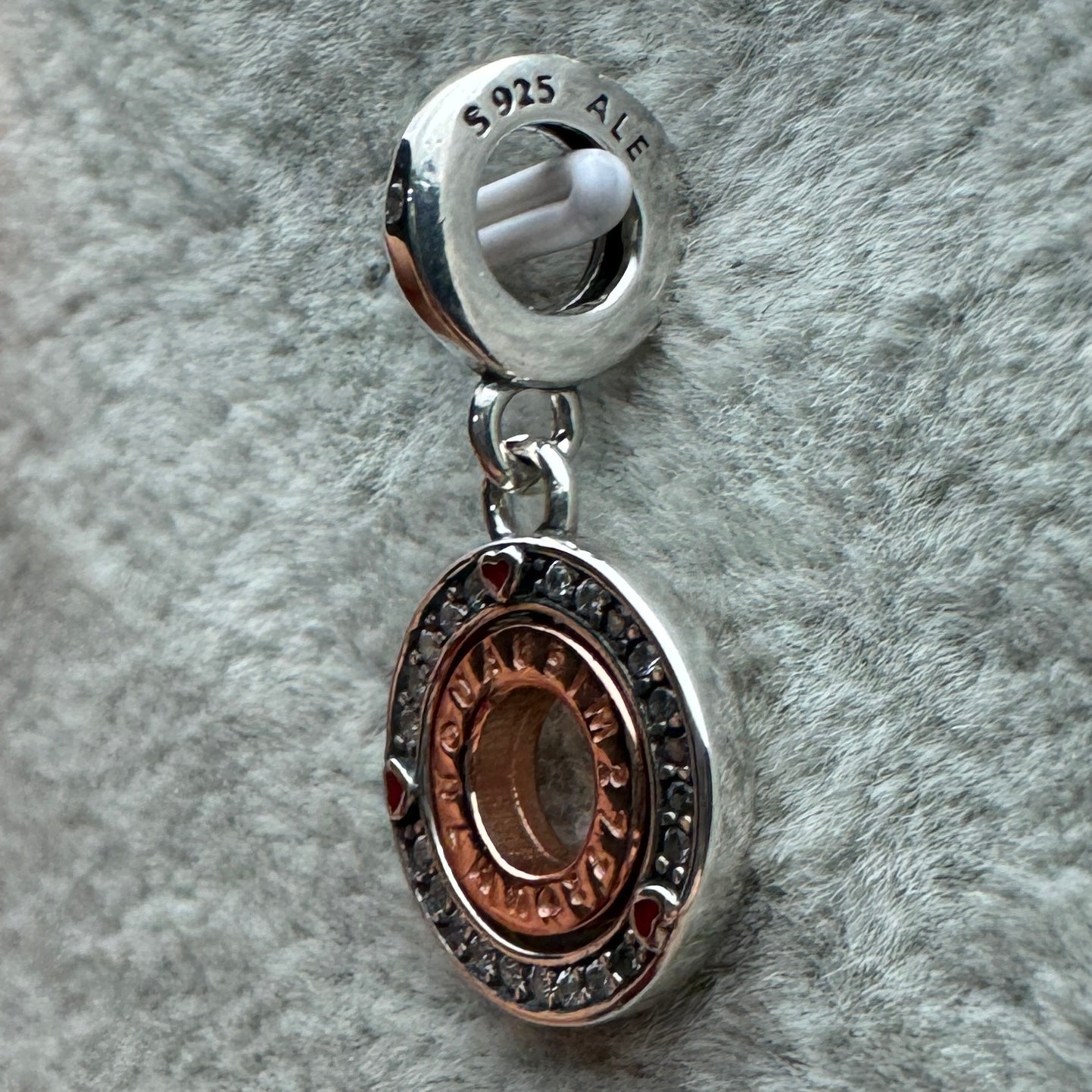Charm Colgante Dos Tonos